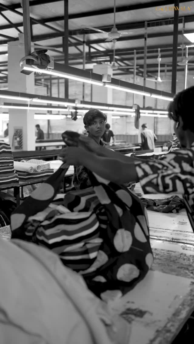 Talk to me. Numbers never lie.
Every stitch, every cut, every hand that shapes the fabric — it all adds up to something extraordinary.
This is Gouriwala. Built with precision. Worn with pride. 🖤
#gouriwala #viral #factory #madeinindia